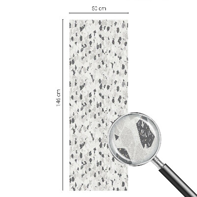 Mliječna folija za staklo vitraj Suptilna elegancija