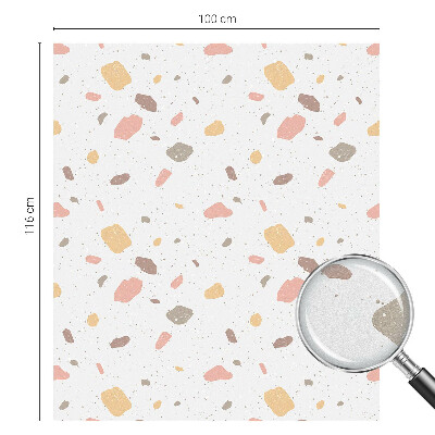 Dekorativna folija za staklo Apstraktni teraco