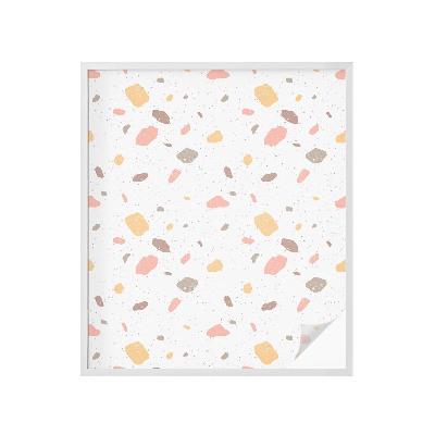 Dekorativna folija za staklo Apstraktni teraco