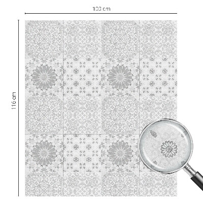 Mliječna folija za staklo vitraj Klasična elegancija