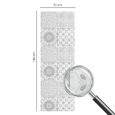 Mliječna folija za staklo vitraj Klasična elegancija