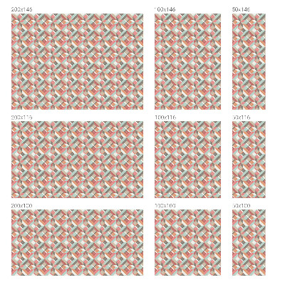 Dekorativna folija za staklo Geometrijski rombovi