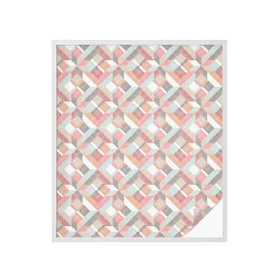 Dekorativna folija za staklo Geometrijski rombovi