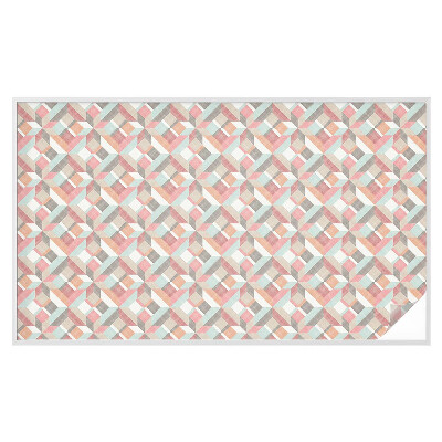 Dekorativna folija za staklo Geometrijski rombovi