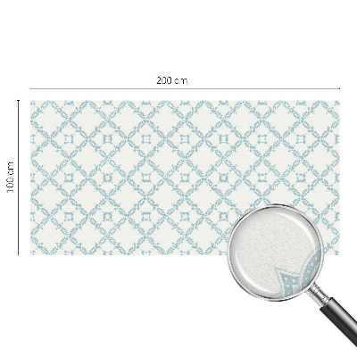 Samoljepljiva folija za staklo vitraj Plava geometrija