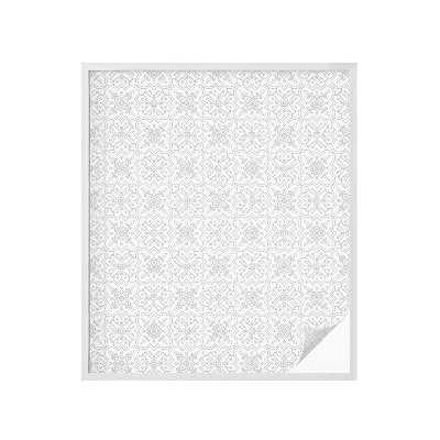 Folija za zaštitu od pogleda Cvjetna simetrija