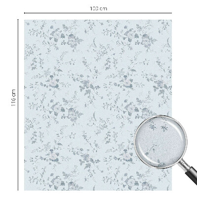 Dekorativna folija za staklo Suptilno cvijeće