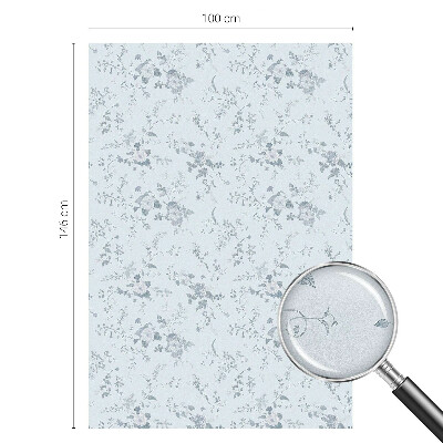 Dekorativna folija za staklo Suptilno cvijeće