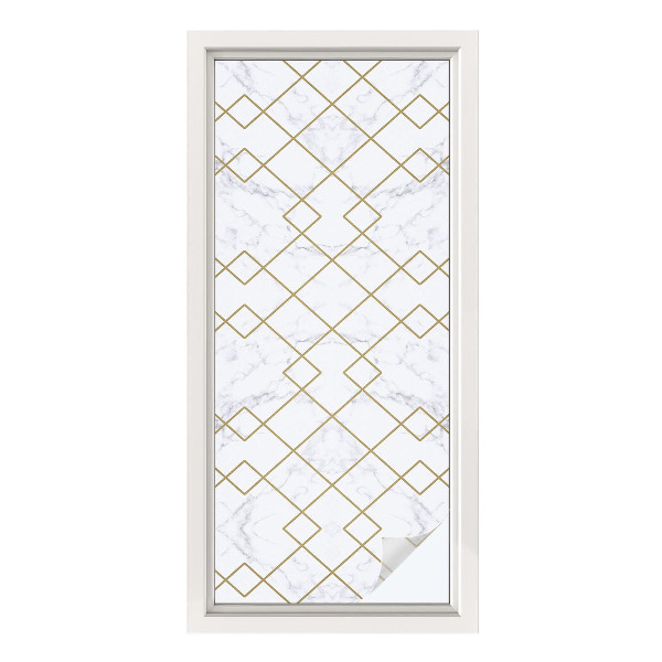 Folija za prozore zaštita od pogleda Geometrijske linije