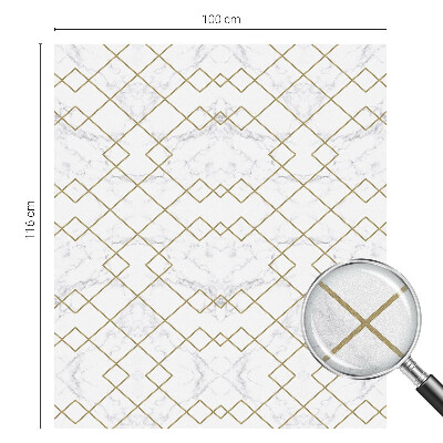 Folija za prozore zaštita od pogleda Geometrijske linije