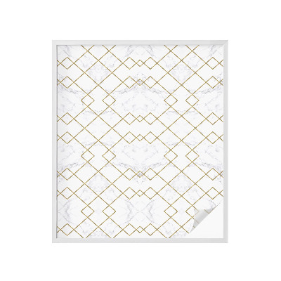 Folija za prozore zaštita od pogleda Geometrijske linije