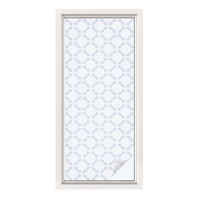 Dekorativna folija za staklo Geometrijska elegancija