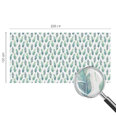 Samoljepljiva folija za staklo vitraj Tropsko lišće