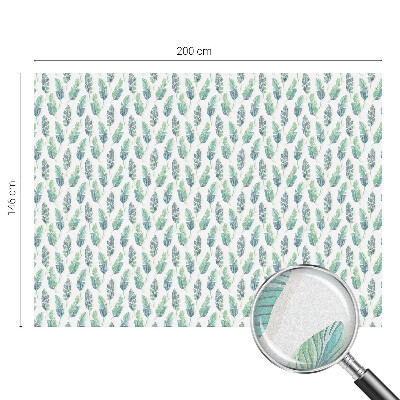 Samoljepljiva folija za staklo vitraj Tropsko lišće