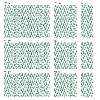 Samoljepljiva folija za staklo vitraj Tropsko lišće