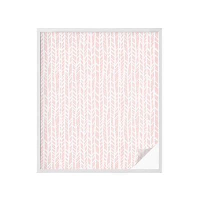 Dekorativna folija za staklo Pastelna riblja kost