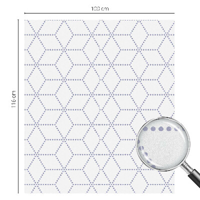Folija za prozore zaštita od pogleda Ljubičasti rombovi