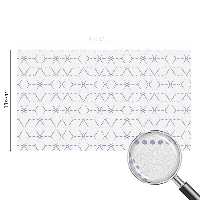 Folija za prozore zaštita od pogleda Ljubičasti rombovi