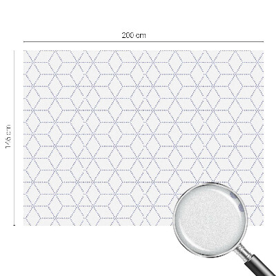 Folija za prozore zaštita od pogleda Ljubičasti rombovi