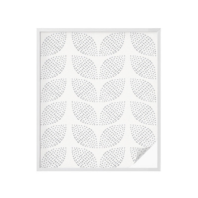 Samoljepljiva folija za staklo vitraj Točkasto lišće