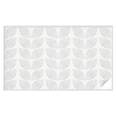 Samoljepljiva folija za staklo vitraj Točkasto lišće