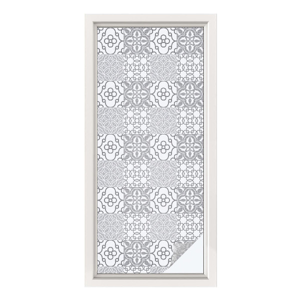 Mliječna folija za staklo vitraj Klasični uzorci