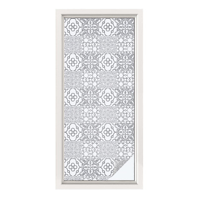 Mliječna folija za staklo vitraj Klasični uzorci