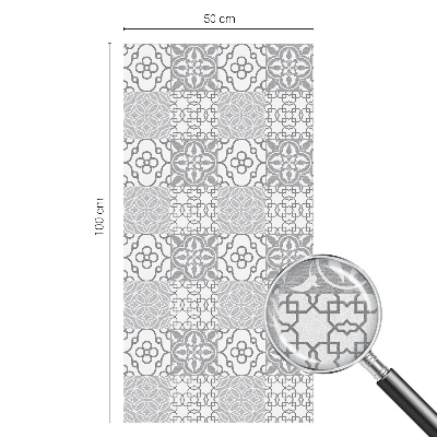 Mliječna folija za staklo vitraj Klasični uzorci