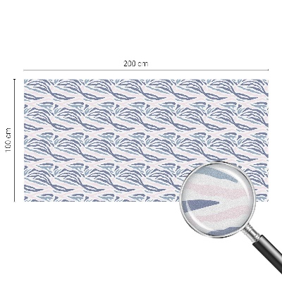 Samoljepljiva folija za staklo vitraj Zebrasti uzorak