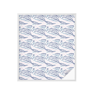 Samoljepljiva folija za staklo vitraj Zebrasti uzorak