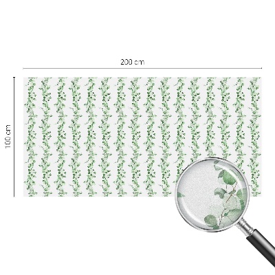 Dekorativna folija za staklo Zelene vijence