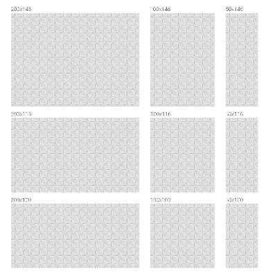 Folija za zaštitu od pogleda Valoviti oblici