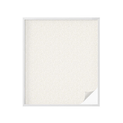 Mliječna folija za staklo vitraj Biljni ukras