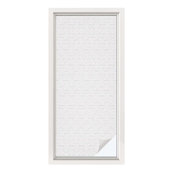 Folija za zaštitu od pogleda Valovite linije