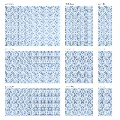 Folija za prozore zaštita od pogleda Cvjetni ukrasi