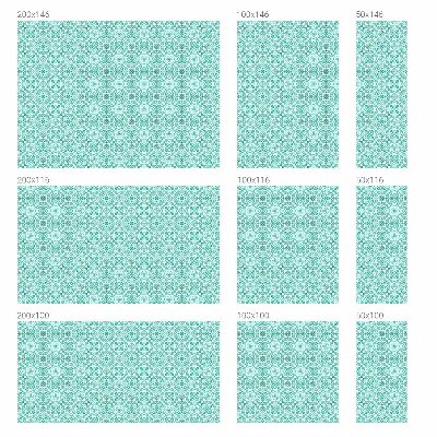 Folija za zaštitu od pogleda Klasični uzorak