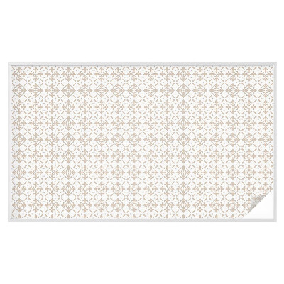 Mliječna folija za staklo vitraj Elegantni uzorci