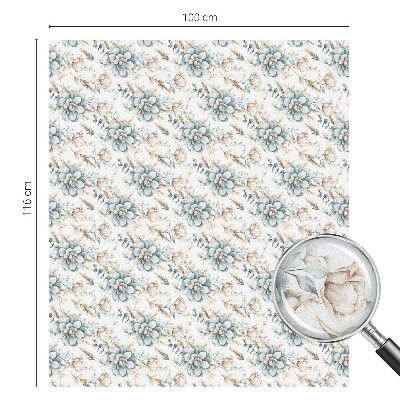 Folija za prozore zaštita od pogleda Cvjetna elegancija