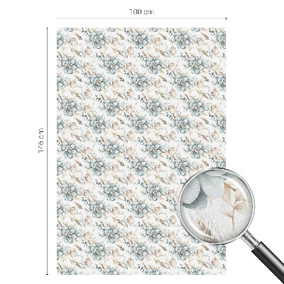 Folija za prozore zaštita od pogleda Cvjetna elegancija