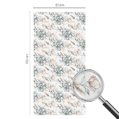 Folija za prozore zaštita od pogleda Cvjetna elegancija