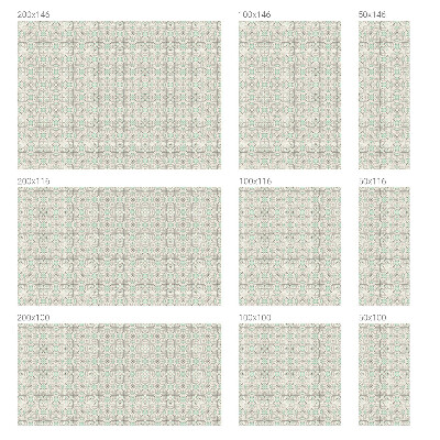 Dekorativna folija za staklo Cvjetne pločice
