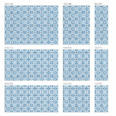 Mliječna folija za staklo vitraj Cvjetni ukrasi