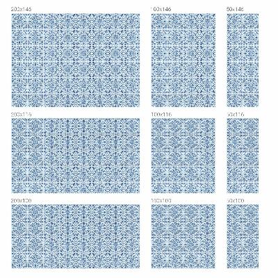 Dekorativna folija za staklo Cvjetni ornament