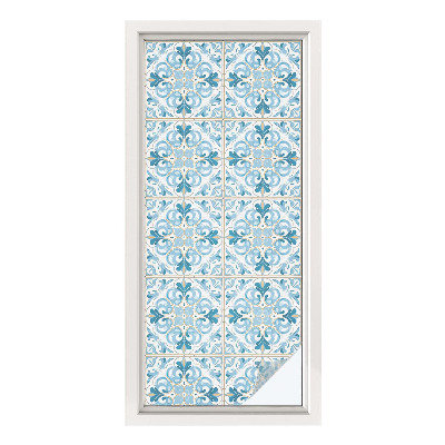 Folija za prozore zaštita od pogleda Cvjetne pločice