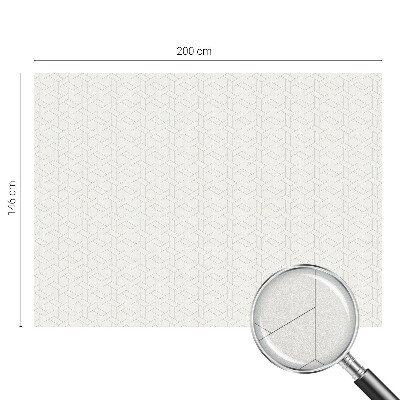 Dekorativna folija za staklo Geometrijska pletenica