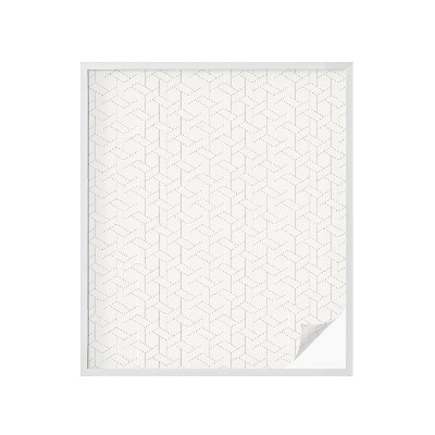 Dekorativna folija za staklo Geometrijska pletenica