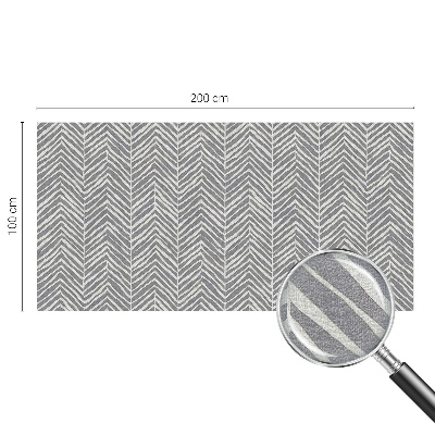 Samoljepljiva folija za staklo vitraj Cik-cak uzorak