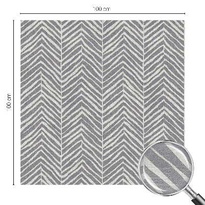 Samoljepljiva folija za staklo vitraj Cik-cak uzorak