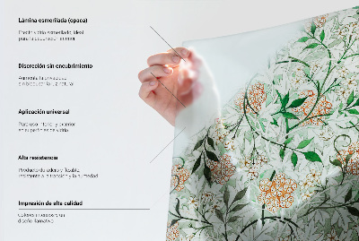 Dekorativna folija za staklo Linearni trokuti