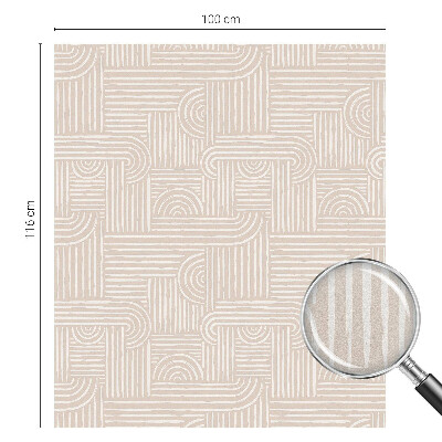 Folija za zaštitu od pogleda Geometrijski uzorak